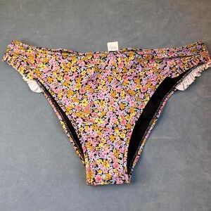 NWT by Nobody's Child Brand Size 16 Multicolored Bikini Bottom